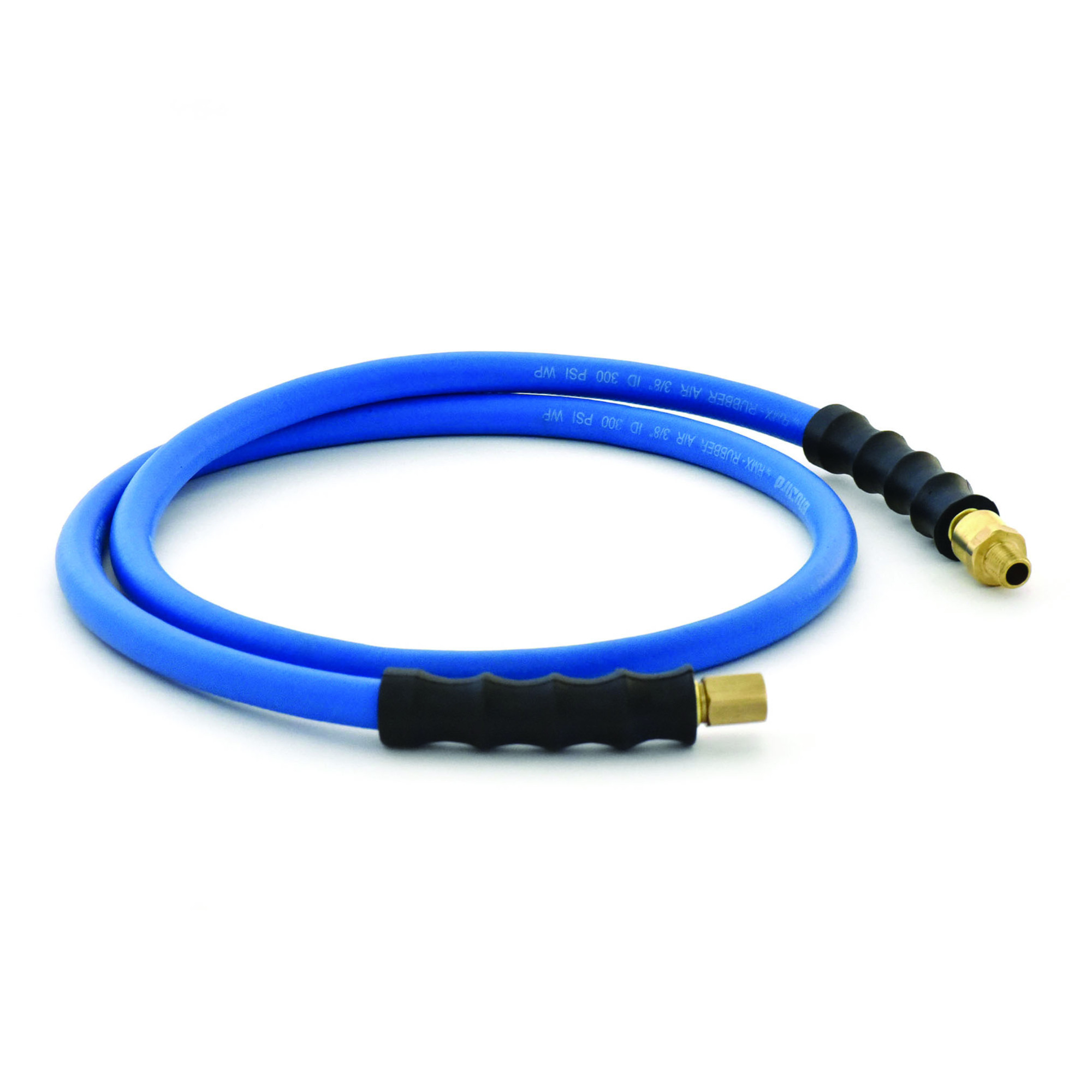 BluBird, Rubber Air Hose Whip / Snubber 3/8in.x5ft., Hose Diameter 3/8 in, Hose Length 5 ft, Model# BBSR3805